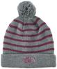 Reflective Beanie Mixed Free Size Kids' Pom-Pom NNJ42202, Gray,