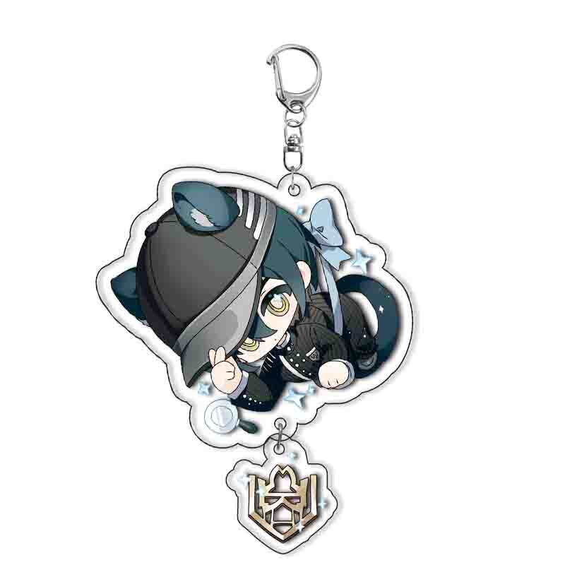 Аниме-игра Danganronpa: Счастливый Хэвок Акриловый Брелок Saihara Shuichi Брелок Подвеска Аксессуары Украшение Подарок Ребенок