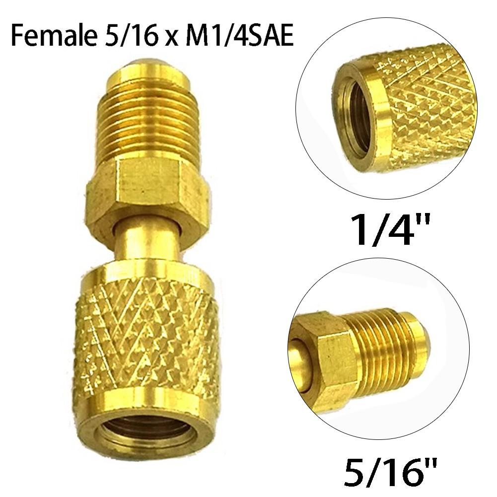 Адаптер Female 5/16 x M1/4SAE Для кондиционеров R32 R410a