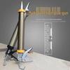 995 Universal Aluminum & Stainless Steel Structural Adhesive Gun - Labor-Saving Soft Tube & Glass Glue Caulking Tool