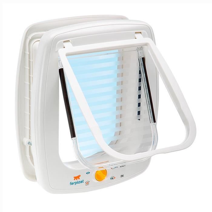 Ferplast Swing Plastic Cat Flap - 26.2 X 10.2 X 31.2 Cm - White - For Large Cats and Small Dogs