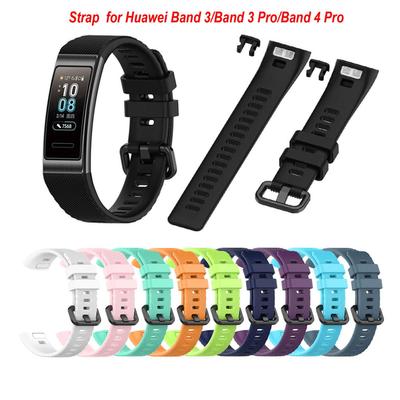 Сменный оригинальный мягкий модный браслет для Huawei Band 3/Band 3 Pro/Band 4 Pro, силиконовый ремешок для часов