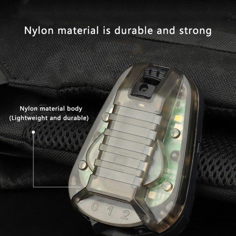 Многоцелевые шлемы стробоскопический свет водонепроницаемый божья коровка лампа тактика выживания безопасность вспышка для кемпинга на открытом воздухе инструмент