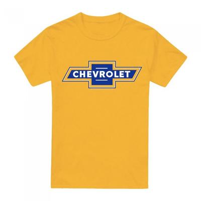 Унисекс Взрослая Винтажная Футболка Chevrolet с Бантом