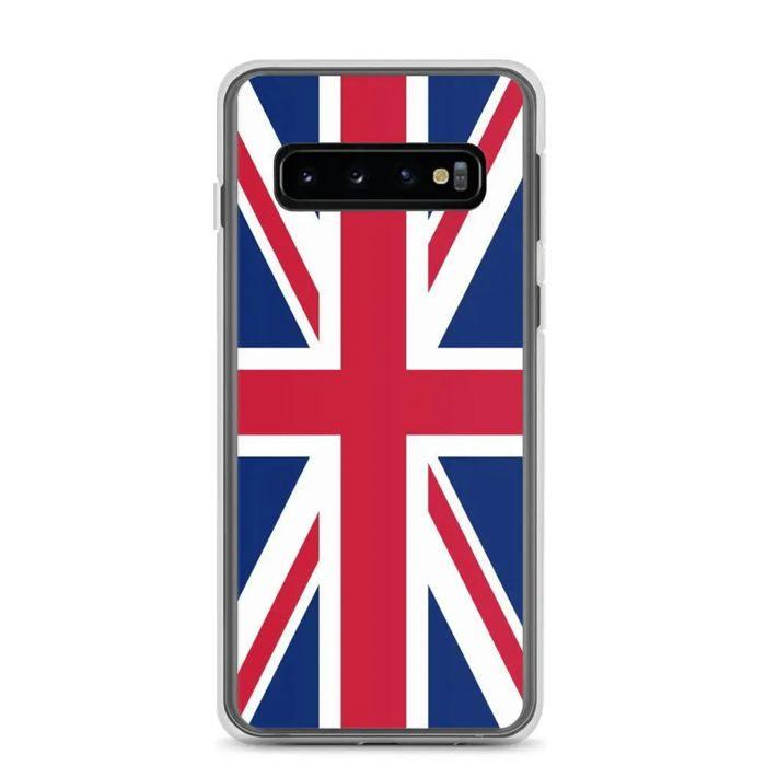 Coque Téléphone - Samsung - Galaxy S20 Plus - Drapeau Royaume-Uni - Souple - Multicolore