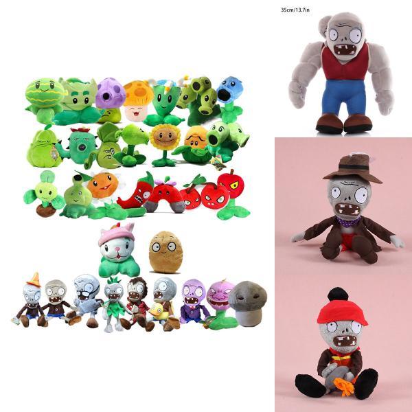 Очаровательная плюшевая игрушка Plants Vs Zombies, мягкая набивная кукла для детей и младенцев, идеальный подарок