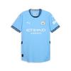 24 25 Футбольная майка Manchester City Authentic Домашняя майка Man City с коротким рукавом Mcfc Jersey 775050 01