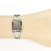 Casio Casio Стандартные Дешевые Часы Casio Металлические Серебристые Черные Женские LTP-V007D-1E [Б/У]