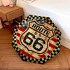 1 шт. Зонт Route 66 Портативный складной зонт Железный каркас Структура с отверстиями для спиц Уличный домашний зонт A4