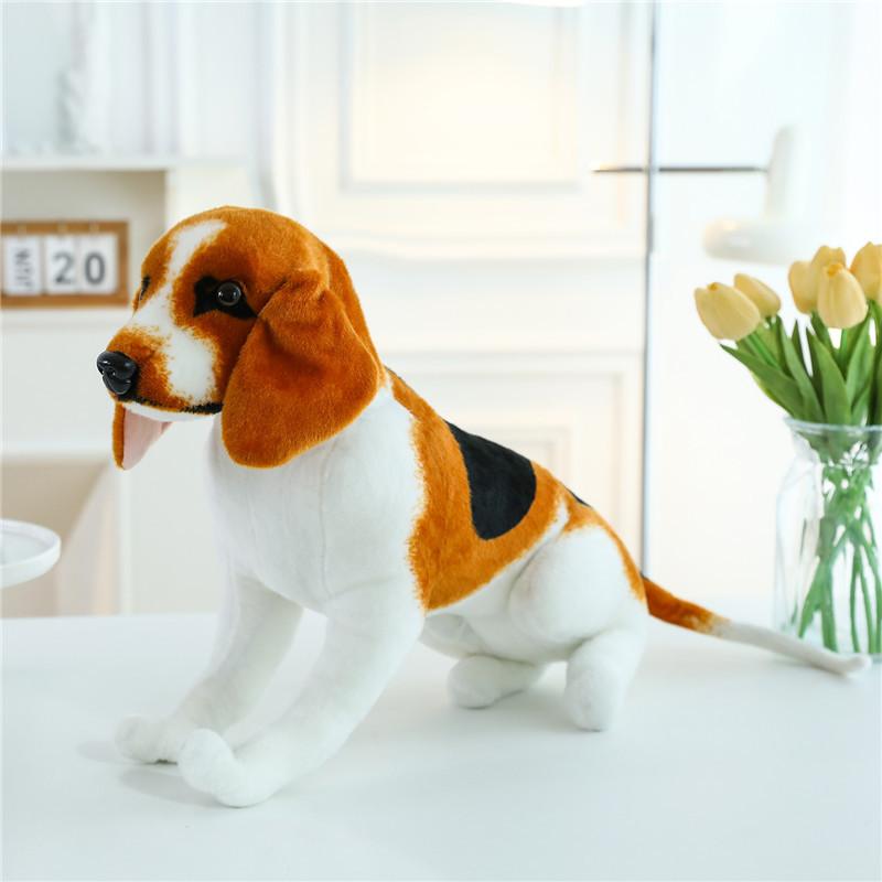 New Children's Simulation Dog Plush Toy Cute 3D Dalmatian Dog Doll Creative Doll Ornaments