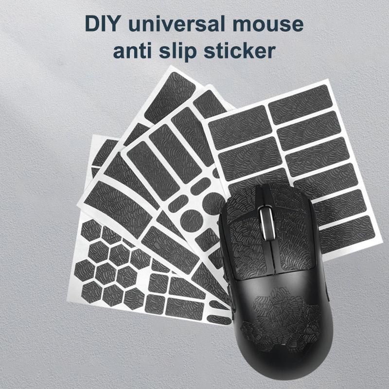 DIY Mouse Non Slip Sticker Universal Sweat Resistant Anti Slip Mouse Sticker For GPW 4 3 Razer X-Raypad Mouse Grip Tape