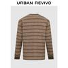UR Men's Retro Color-Block Striped Long Sleeve T-Shirt