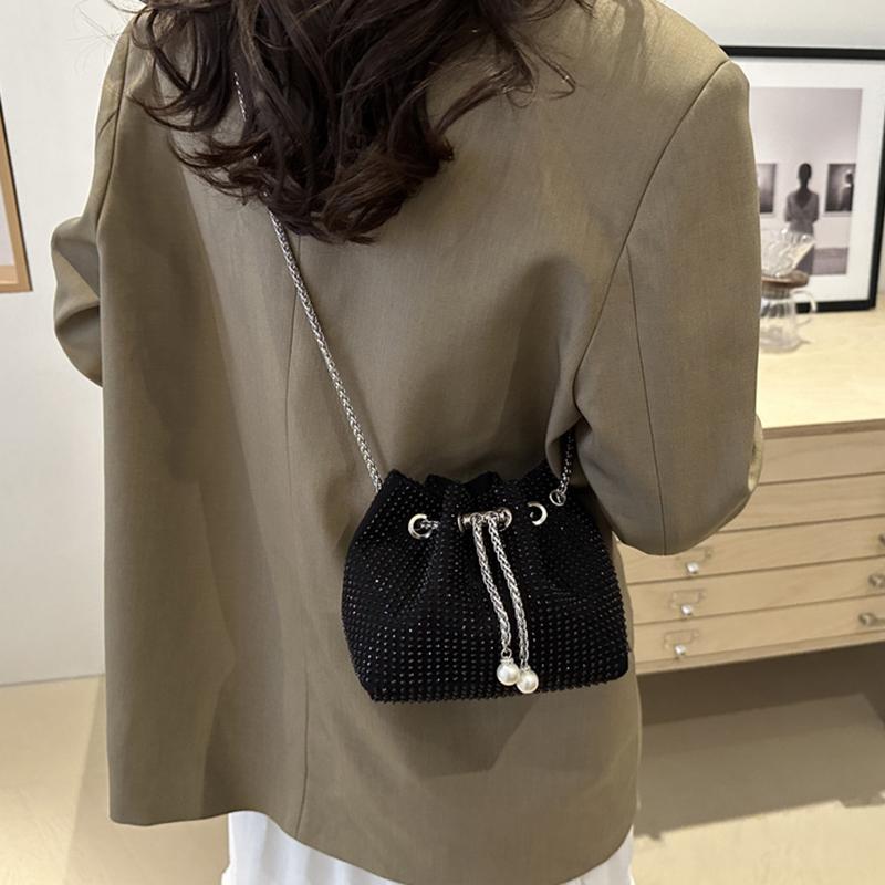 Женская Мода Роскошный Дизайн Сумка-Шоппер Через Плечо Большая Вместимость ПУ Кожа Стразы Сумка Через Плечо Женский Бренд Сумки Топ Ручка