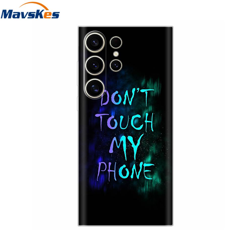 Чехол S24 для Samsung Galaxy S24 Ultra Чехол Модный Мягкий Прозрачный ТПУ Чехол для Телефона Fundas Для Samsung S24 FE S24Plus S24Ultra Чехол