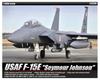 Academy 1/48 масштаб ВВС США F-15E Strike Eagle Сеймур Джонсон пластиковая сборная модель 12295