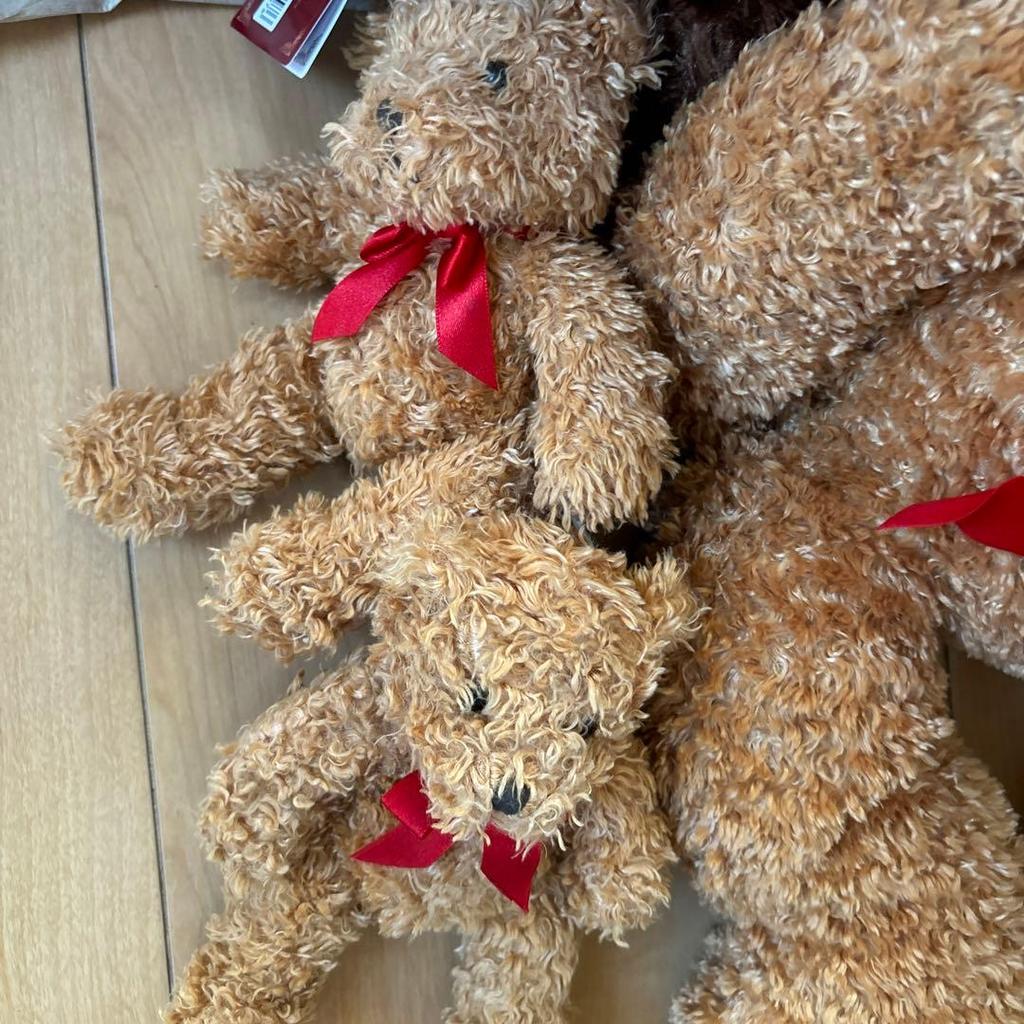 [Б/У] Плюшевый мишка, Прекрасный мишка, Мишка из роз, Плюшевый мишка