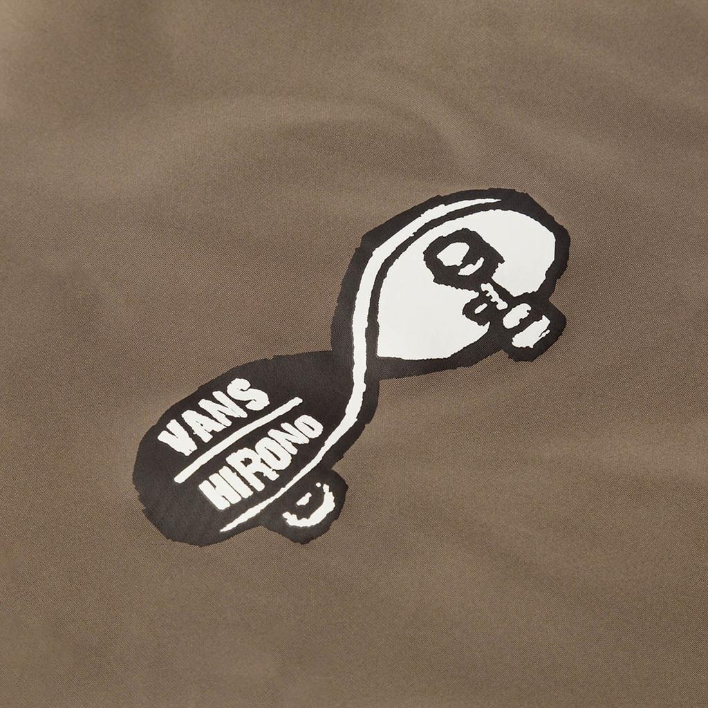 Vans X Hirono Модный удобный повседневный пуховик унисекс верхняя одежда коричневый VN000KPM9JC