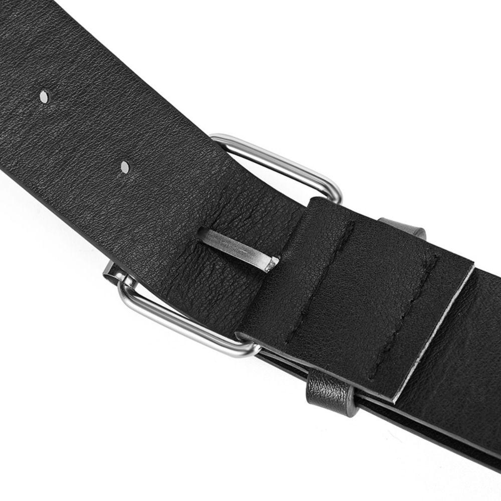 Elegant Rivet PU Leather Belt Wide Side Metal Buckle Punk Waist Belt Dress Decor Trouser Decor Ins Jeans Decoration Ladies/Girls