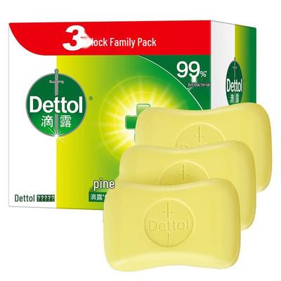 Dettol Pine Fresh Здоровое мыло Двойная упаковка