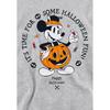 Disney Childrens/Kids Pumpking Costume Mickey Mouse Heather Hoodie