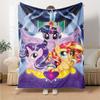 1pc My Little Pony5 Blanket, Gift, for Men and Women, Soft Blanket, Good for Sofa Bed Couch Travel, Lightweight Flannel Blanket
