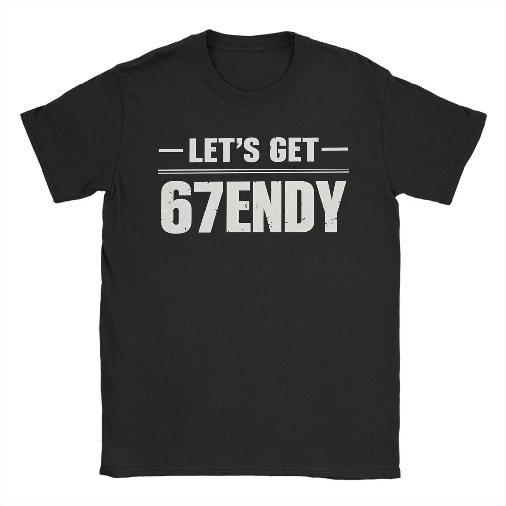 Men Women Fun Six Seven 6 7 Meme T Shirts  Cotton Clothing Funny Short Sleeve Crew Neck Tee Shirt Big Size T-Shirt