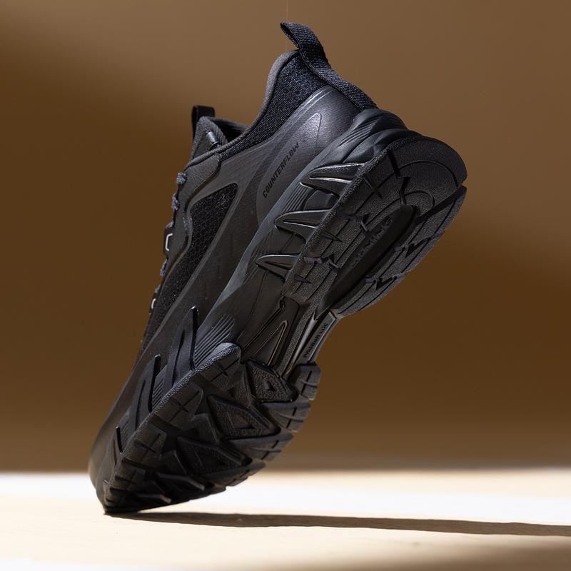 Li Ning CF Suo Xiao Yao Xing V3 Легкие Стабильность Поддержка Удобная Амортизация Унисекс Походные Ботинки Черные AHTV017-5