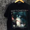 Deftones Группа Субботний Вечер Браслет черная Футболка Размеры S-5XL Унисекс Футболка