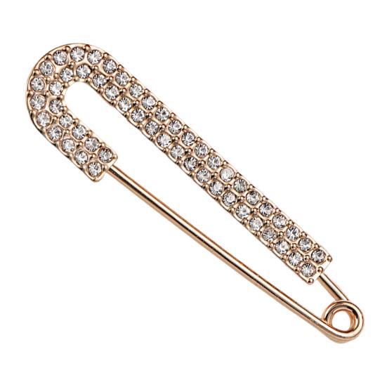 Женская брошь-булавка, зажим для свитера/шали, со стразами, безопасная булавка, зажим для платья/рубашки, брошь для кардиганов/шарфов