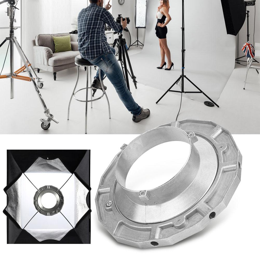 Для крепления Bowens Softbox Metal Chuck Adapter для вспышки Аксессуар для фотосъемки