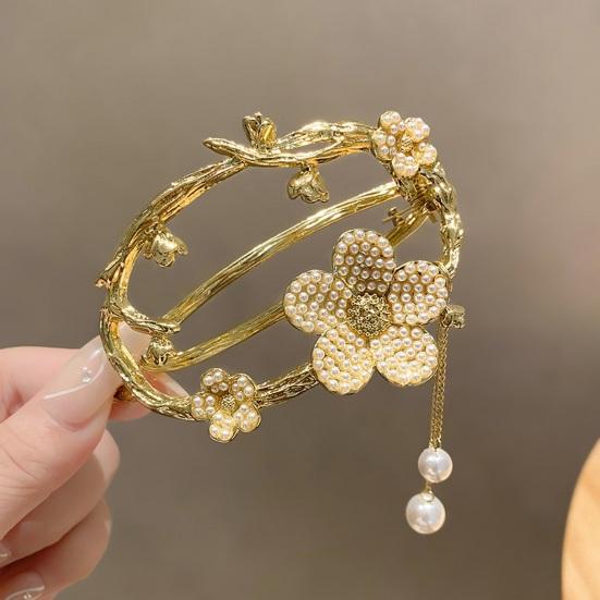 Заколка для волос с кисточками и стразами, искусственный жемчуг, сказочный рыбий хвост, цветок, дизайн бабочки, элегантная заколка для волос, женские аксессуары для волос