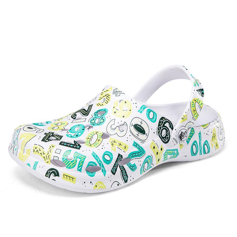 Унисекс кроксы 2024 года для трансграничной торговли: Новые мужские и женские тапочки-сандалии