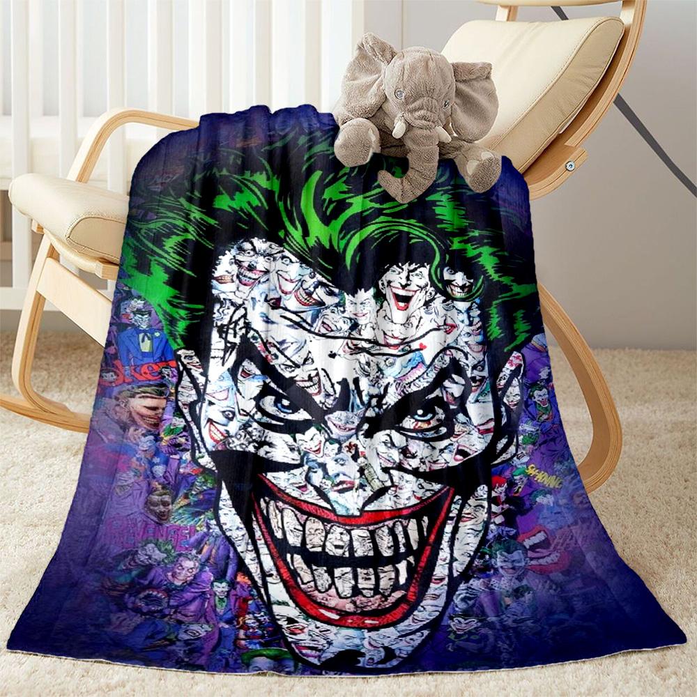 The Joker's Chaos Blanket Suitable for sofas,travel, living rooms also a good gift for friends and family Suitable for all seasons.