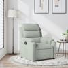 VidaXL Recliner, Chair with Footrest, Seat with Backrest and Armrests Living Room, Modern, Light Grey 373500