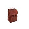 Goat Leather Backpack Shoulder Bag 13 In Laptop Rucksack Office School Handbags
