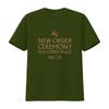 New Order Rock Band T Shirt Ceremony Debut Single Design Featuring Bernard Sumner And Peter Hook Vintage Washed
