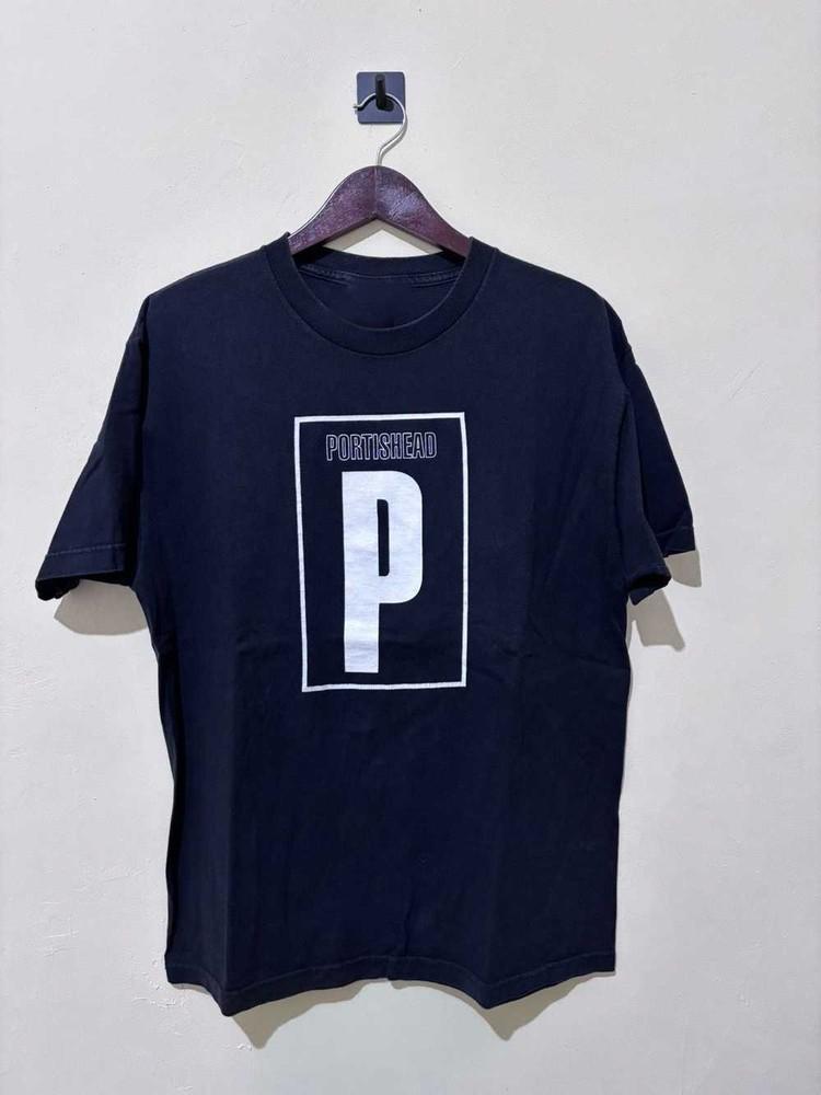 Portishead band Logo Black Cotton Shirt Full size S5XL T388 Unisex T-Shirt