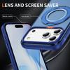 360 Магнитная подставка для чехла iPhone 17/Air/16/15/14/13/12 Pro Max 11, Подходит для магнитной вращающейся кольцевой подставки, Тонкий, полупрозрачный