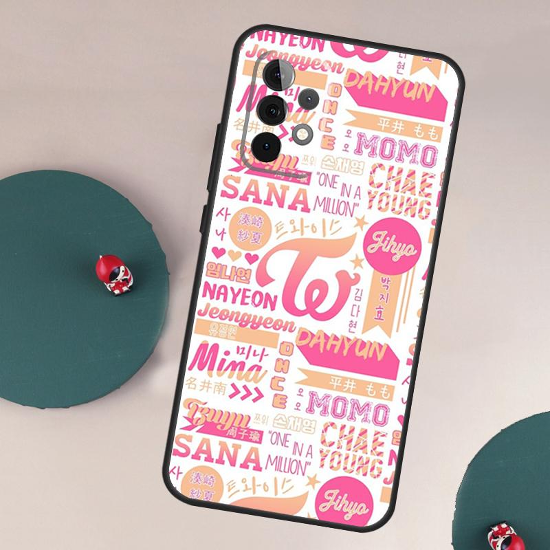 Kpop TWICE Case For Samsung Galaxy A54 A34 A24 A14 A13 A23 A33 A53 A73 A12 A22 A32 A52 A51 A71 Coque