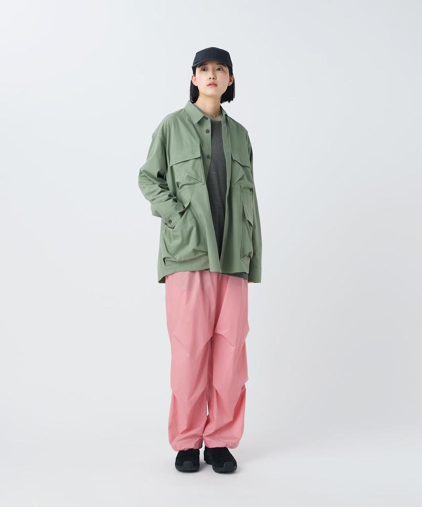 Snow Peak TAKIBI Herringbone Shirt Jacket Outerwear Jacket FOLIAGE M SH-26SU004 Men's Women's