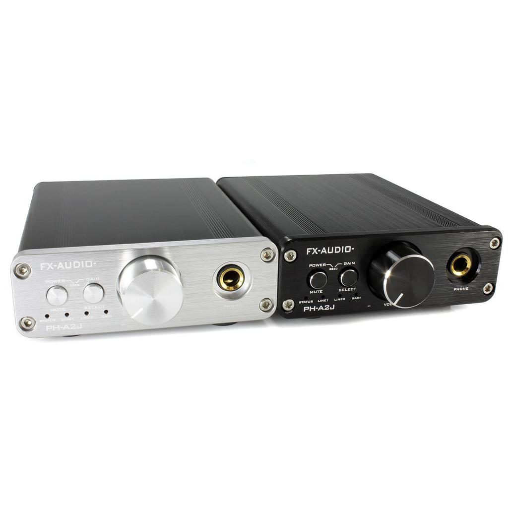 TPA6120 Current Feedback Headphone Amplifier FX-AUDIO- PH-A2J Hi-Fi (Silver)