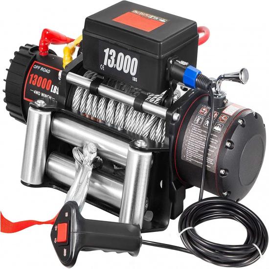 Estink Universal Winch Remote Controller with 9.2ft Cable for SUV Vehicle Auto Control System