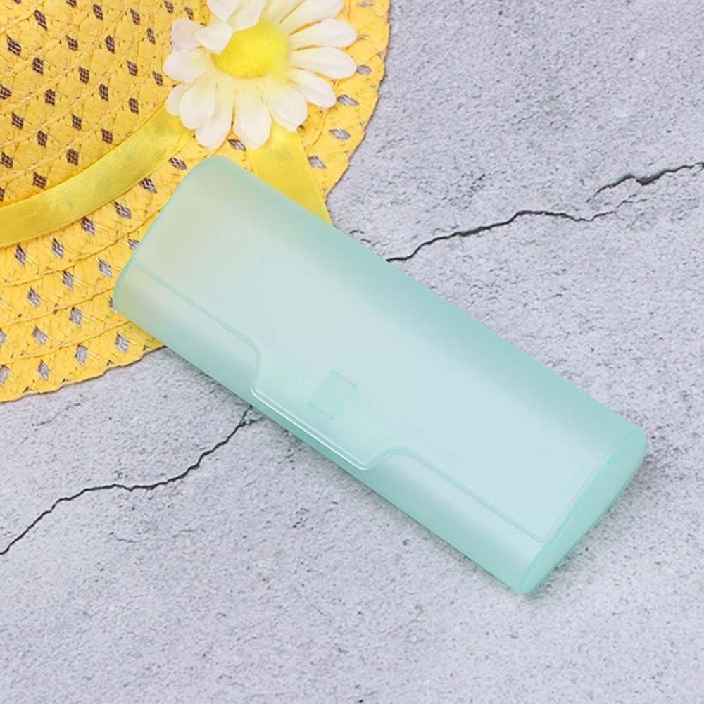 Пластиковый матовый жесткий футляр для очков для подростков и женщин Футляр для очков Футляр для очков для чтения Коробка для очков