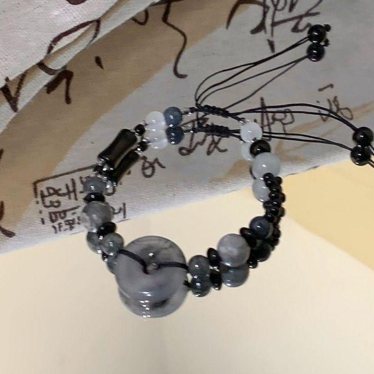 Браслет из плетеных бусин в китайском стиле: Унисекс Украшения ручной работы с дизайном в национальном стиле