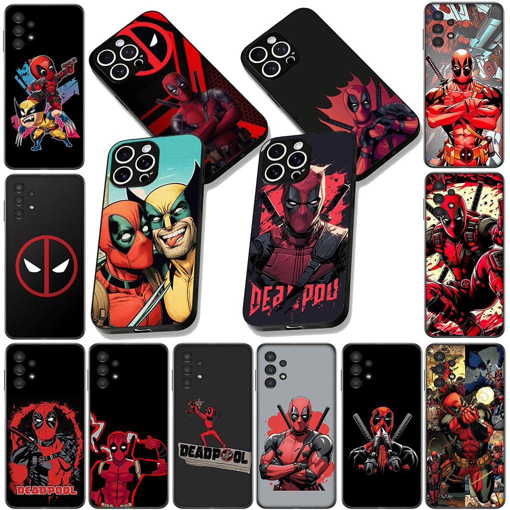 Dead Pool Deadpool Marvel Casing Phone Cover for Xiaomi Poco C75 C65 C71 C85 X7 X6 X5 M6 M7 F7 F8 Ultra F6 Pro Soft Case