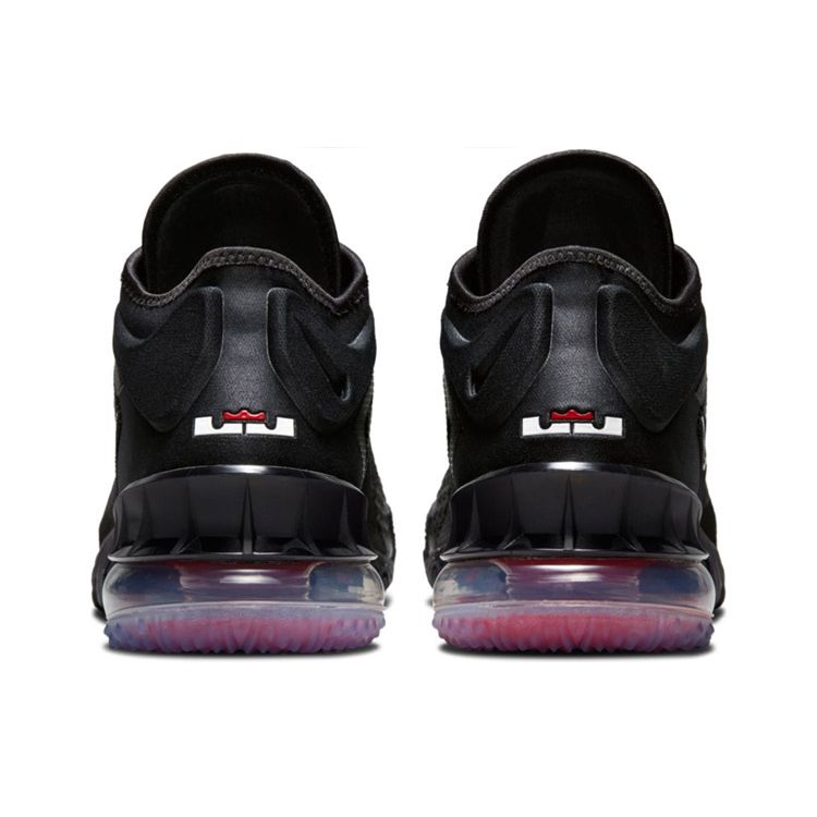 Nike Мужские кроссовки LeBron 18 Low EP Bred черно-белые университетские красные CV7564-001