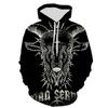 Новая толстовка с капюшоном Cool Satan для мужчин, женщин, детей, с 3D-принтом, с капюшоном, длинный рукав, свободный, повседневный, комфортный, спортивный стиль