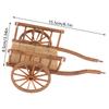 Dollhouse Miniature Simulation Assembled Cart  Model Diy Accessories Garden Furniture Toys