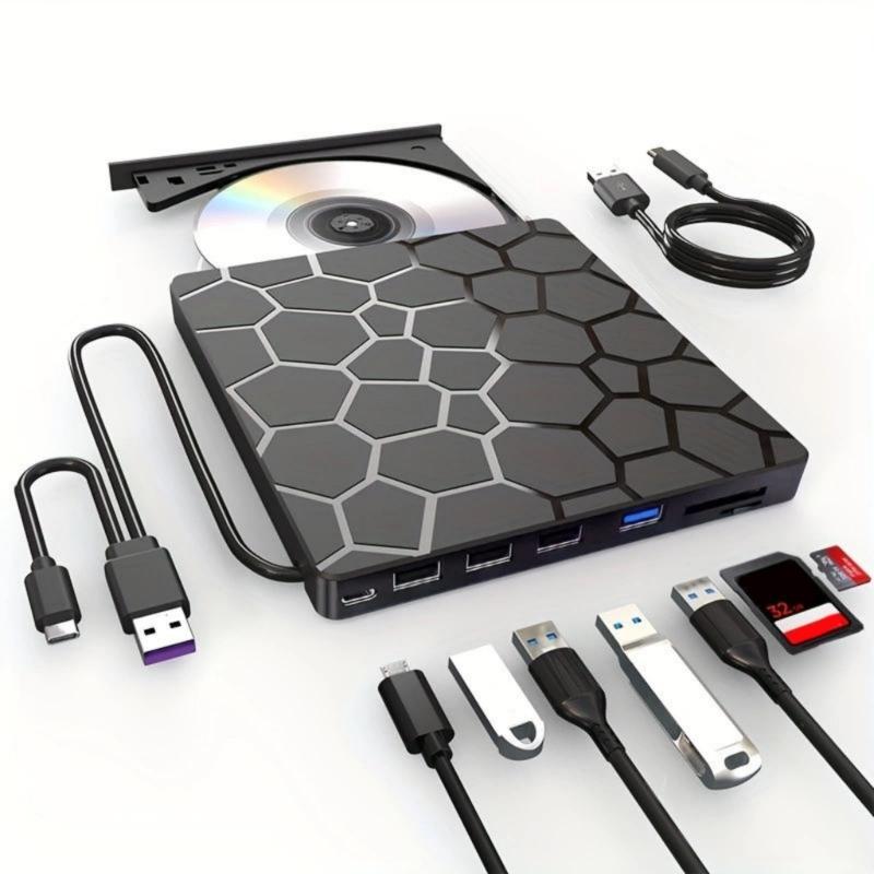 Многофункциональные USB 3.0 Type C приводы для записи дисков для офисного или дорожного использования, для мультимедийных развлечений, для профессионального использования