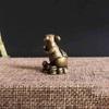Chinese Zodiac Mouse Figurines Traditional Mouse Love Corn Ornaments  Desktop Ornaments